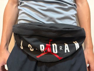 Riñonera Jordan Negra
