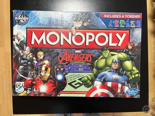 Monopoly Marvel Avengers (Edición en Inglés)