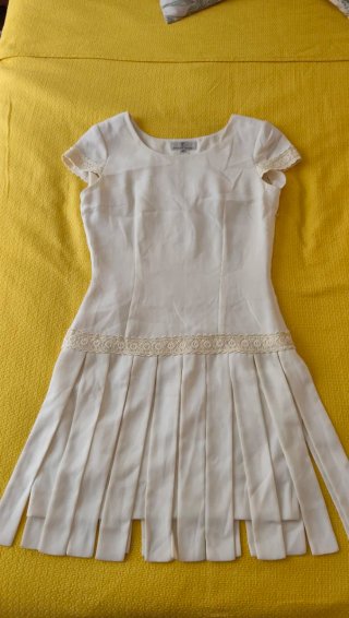 Vestido Kira Fernández Blanco Talla 40