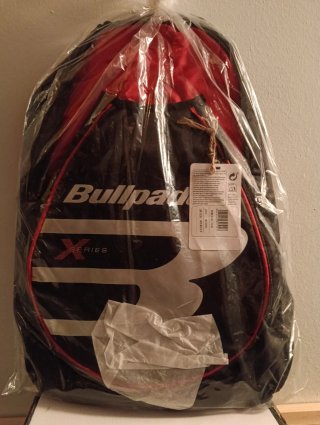 Mochila de Pádel Bullpadel Negra roja X-Series