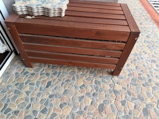 Baúl Banco de Madera IKEA