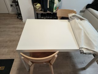 Mesa Extensible Ikea Blanca