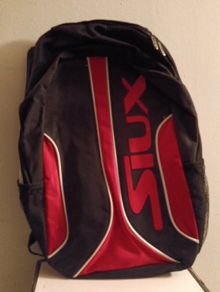 Mochila de Pádel Siux negro  rojo