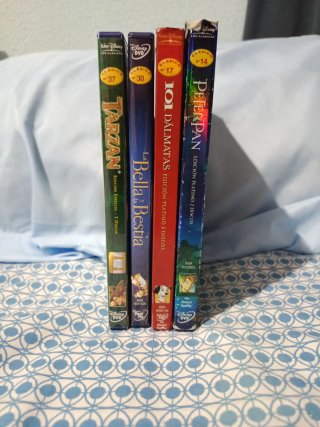 Lote 4 Películas Disney DVD