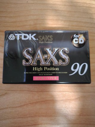 Cinta de Cassette TDK SA-XS 90 Precintada