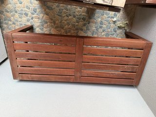 Banco de madera de teca