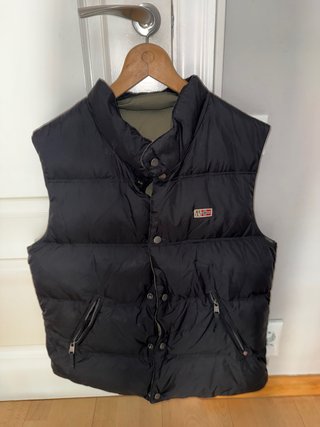 Chaleco Napapijri Reversible Negro