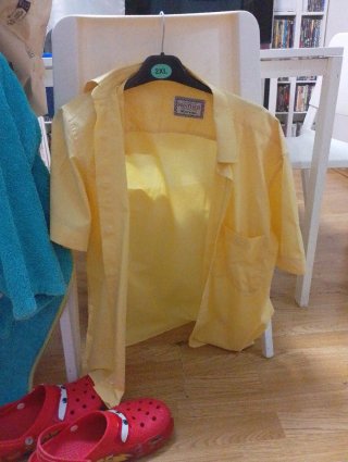Camisa Amarilla El Corte Inglés Talla XL