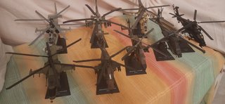 Pack de maquetas de helicópteros