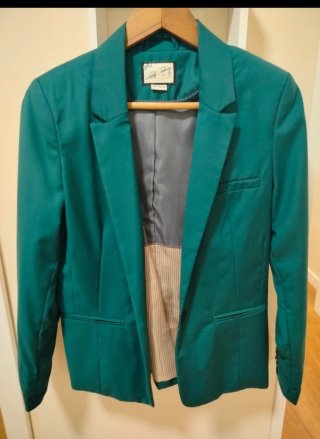 Chaqueta Lady Juliet Verde Azulado