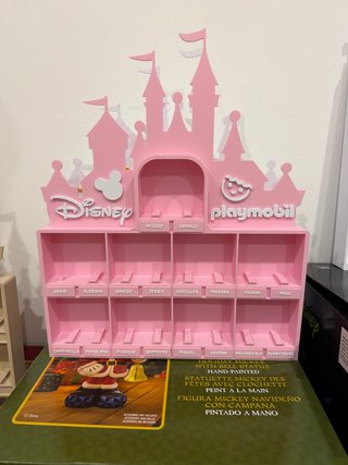 Espositore per la collezione Disney Playmobil di Kinder Uova