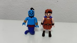 Figuras Playmobil Genio y Hércules
