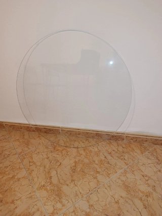 Cristal Redondo para Mesa 70 cm