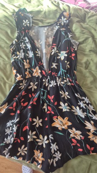 Mono corto estampado floral