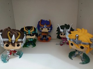 Colección 5 Figuras Funko Pop Saint Seiya