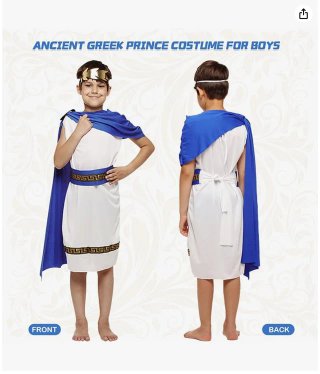 Disfraz de Príncipe Griego para Niño