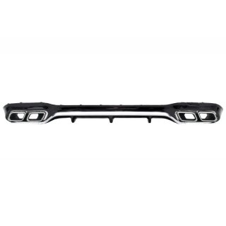 Difusor trasero Mercedes Clase E W213 look E63 AMG