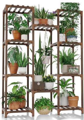 Estantería de Madera para Plantas
