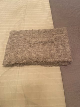 Bufanda de cuello gris
