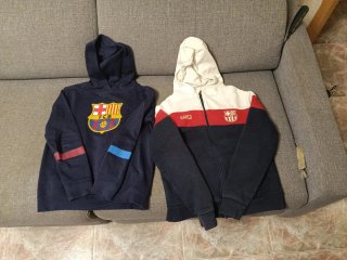 Lote de 2 sudaderas FC Barcelona