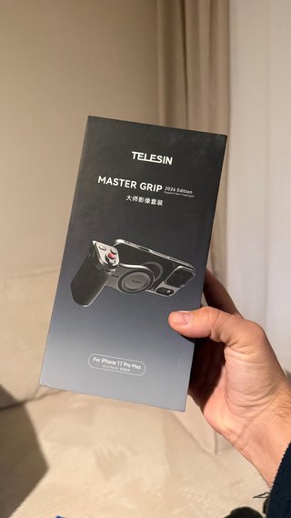 TELESIN Master Grip 2026 Edition para iPhone