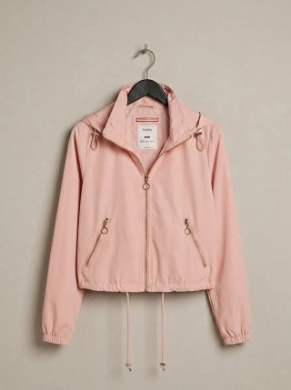 Chaqueta Bershka Rosa Talla S