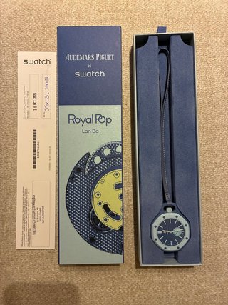 Reloj Audemars Piguet x Swatch Lan Ba