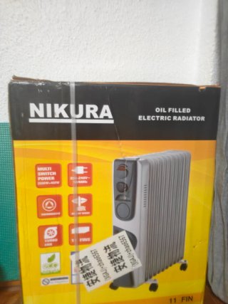 Radiador Eléctrico de Aceite Nikura