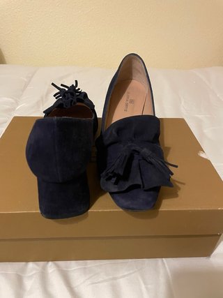 Zapatos de tacón Gloria Ortiz azul