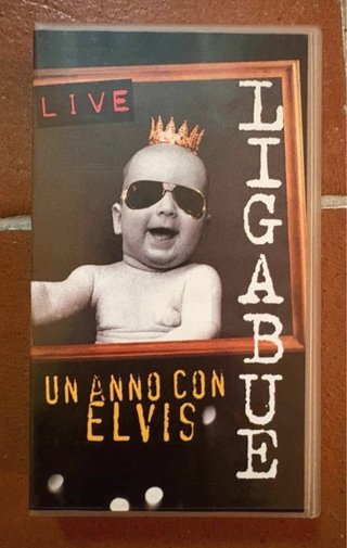 VHS Ligabue - Un anno con Elvis