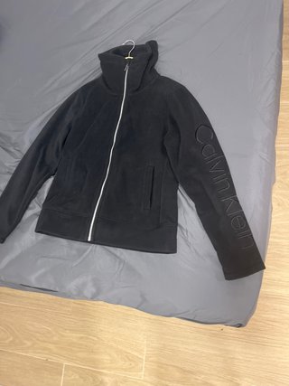 Chaqueta de Forro Polar Calvin Klein Negra