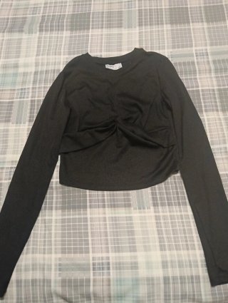 Top Negro Bershka