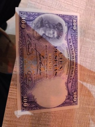 Billete de 100 Pesetas de 1931