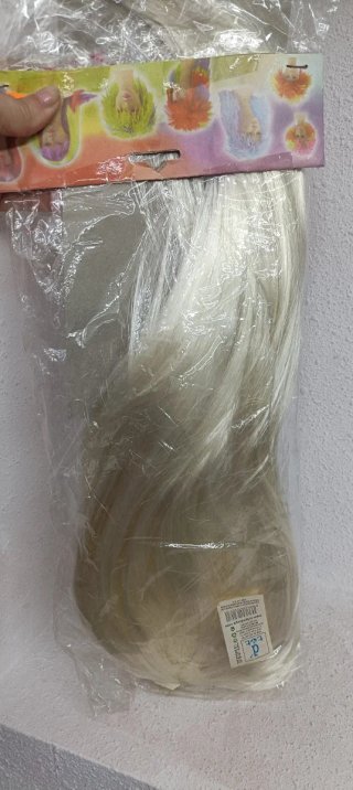 Peluca Blanca para Disfraz