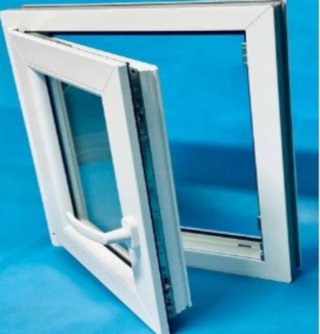 Ventana PVC Oscilobatiente izquierda Blanca