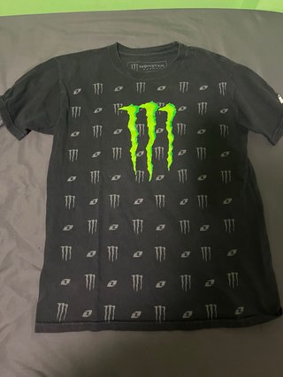Camiseta Monster Energy Negra
