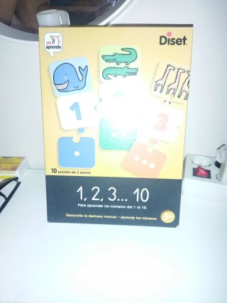Juego Educativo Diset 1, 2, 3... 10