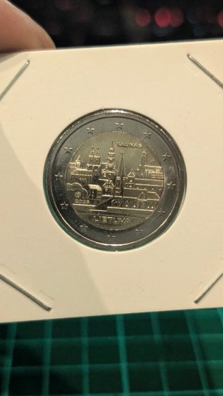 Moneda 2 Euros Conmemorativa Lituania 2026