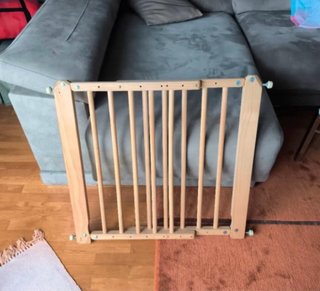 Barrera de Seguridad de Madera