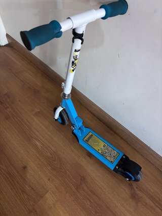 Patinete Infantil Azul y Blanco