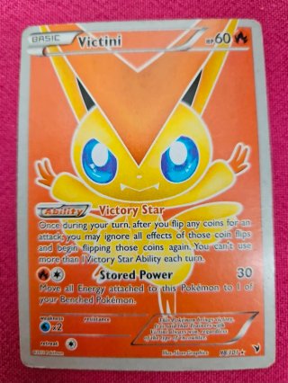 Carta Pokémon Victini Full Art 98/101
