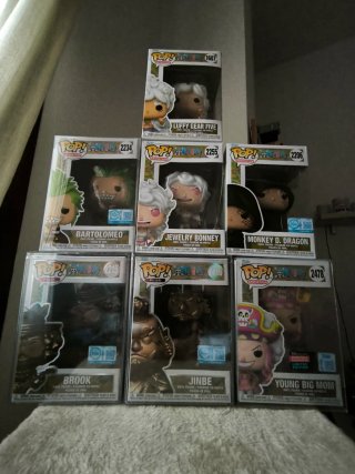 Pack 7 Funkos One Piece