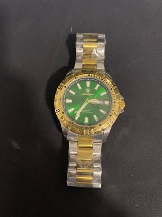 Reloj Poedagar Plateado y Dorado