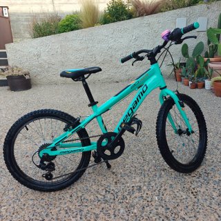 Bicicleta Infantil Megamo 20 Air Turquesa