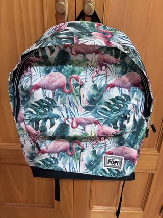Mochila Oh My Pop! con Estampado de Flamencos