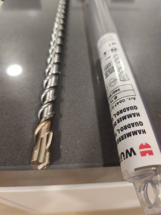 Broca Würth Zebra 4x4 Max 16x940 mm