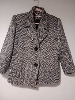 Chaquetón Estampado Espiga