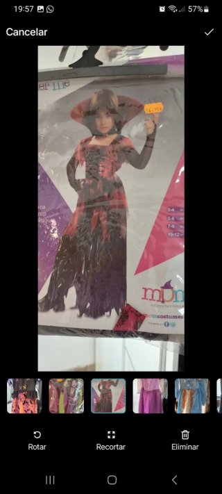 Disfraz de Vampiresa Infantil Talla 10-12