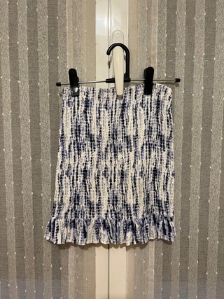 Falda corta con estampado