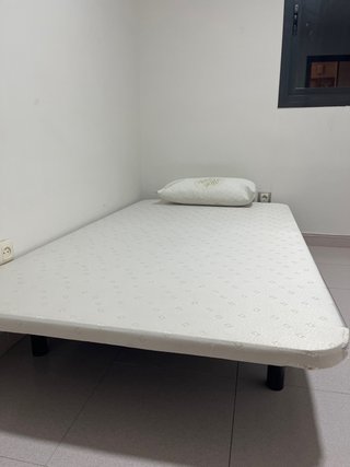 URGE MUDANZA - Base Tapizada 105cm y almohada